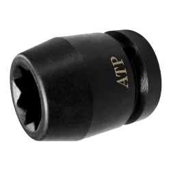 ATP DS-9529 Dado De Impacto Estándar De Doble Cuadrado De 1-13/16”, 8 Puntos, Impulsión Estriado #5