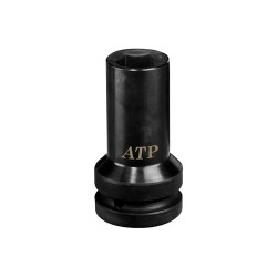 ATP Z-9523T Dado De Impacto Estándar De Pared Delgada De 1-7/16”, 6 Puntos, Impulsión Estriado #5