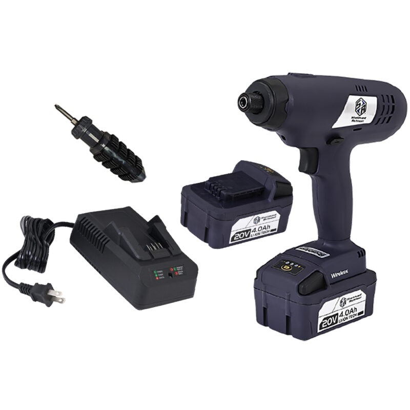 Sturtevant Richmont SRT12048 2100PTP-12K Juego de 5 Herramientas 20V Atornillador Sin Escobillas, 12Nm